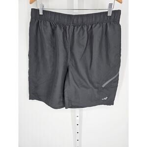 BCG Women's Black High Rise Elastic Waist Casual Athletic Short Size XL